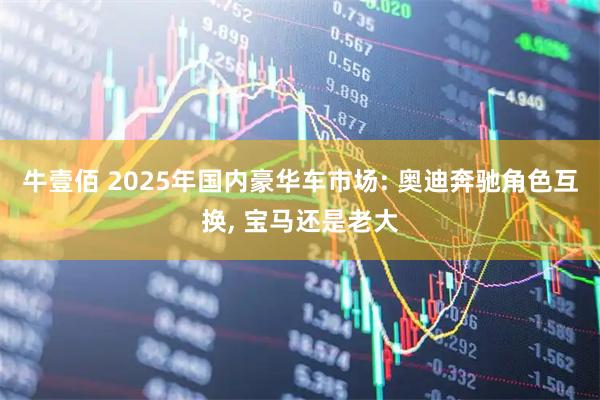 牛壹佰 2025年国内豪华车市场: 奥迪奔驰角色互换, 宝马还是老大